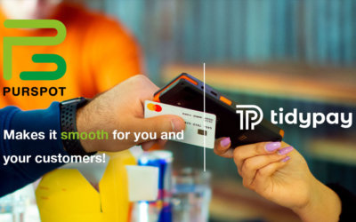 A new partnership has been announced by Tidypay with Purspot