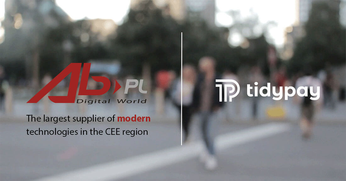 AB.pl – Tidypay kopi As part of our new strategic partnership with AB Group, Tidypay will be able to carry easy payments across Eastern Europe through joint collaboration.